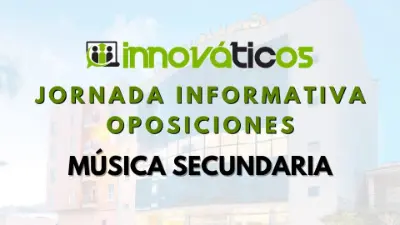 Evento oposiciones música secundaria Innováticos
